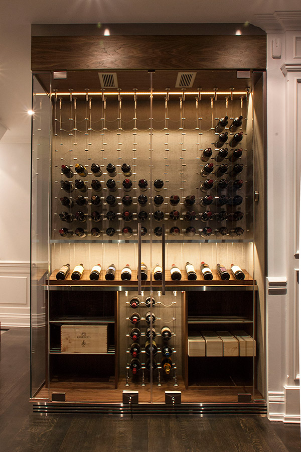Cable Racking Wines Cellar