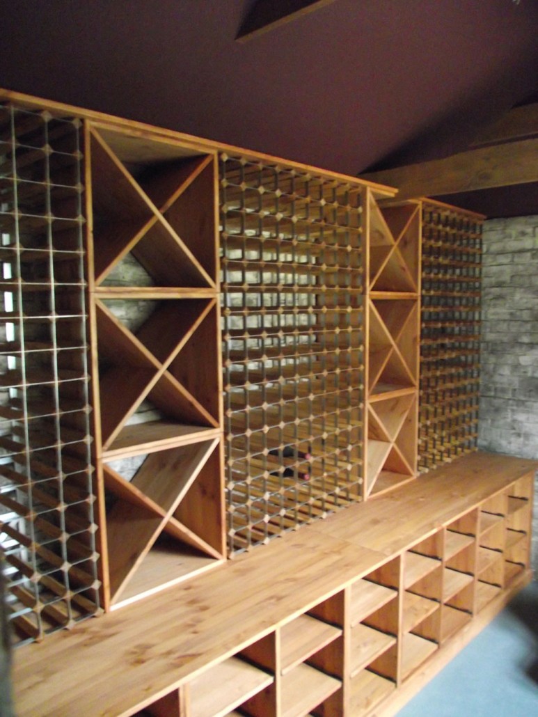 Traditional racking Wines Cellar