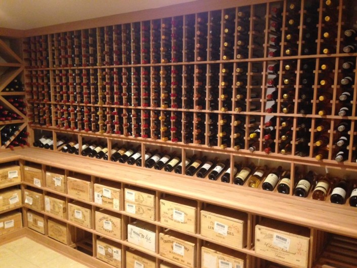 Traditional racking Wines Cellar