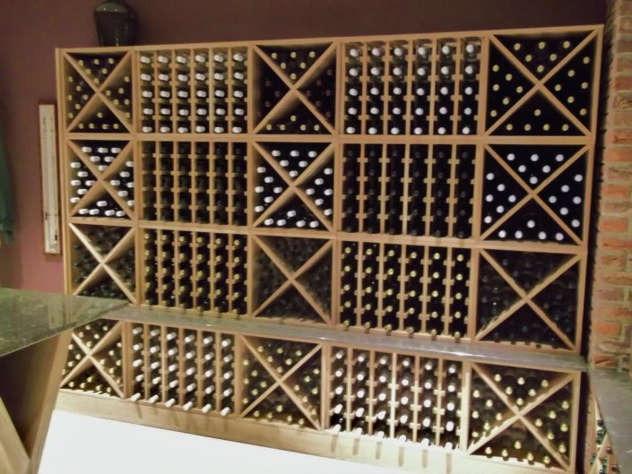 Traditional racking Wines Cellar