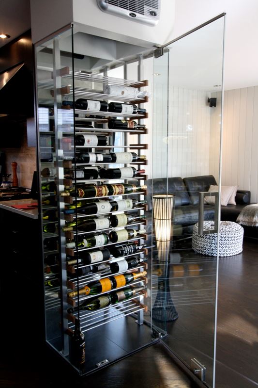 Glass Wine Walls Wines Cellar