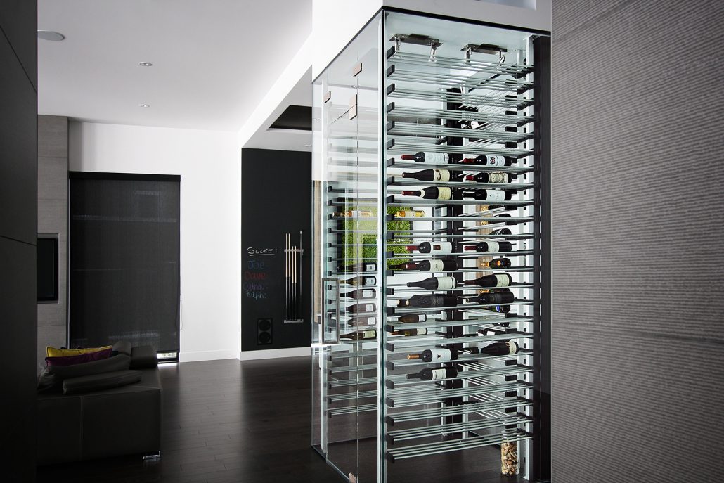 Glass Wine Walls Wines Cellar