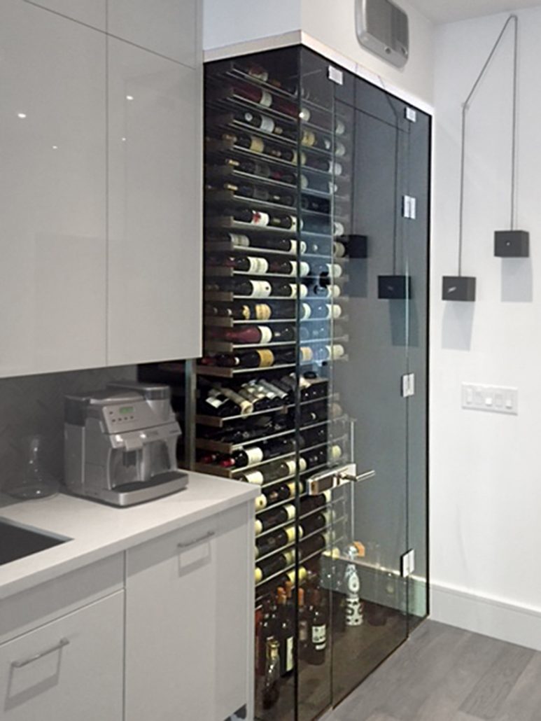 Glass Wine Walls Wines Cellar
